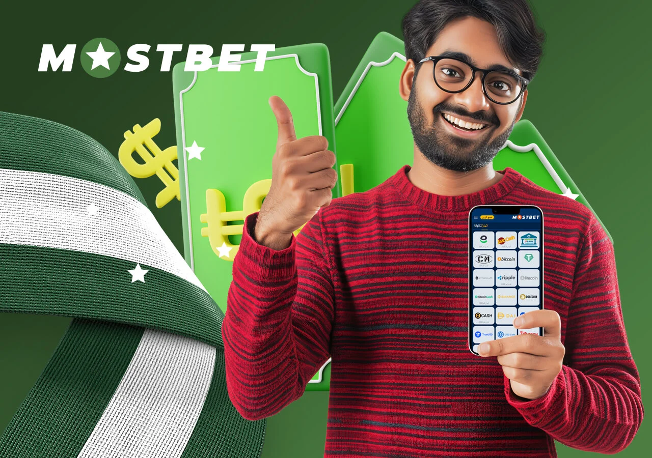 Make your first deposit at Mostbet Pakistan