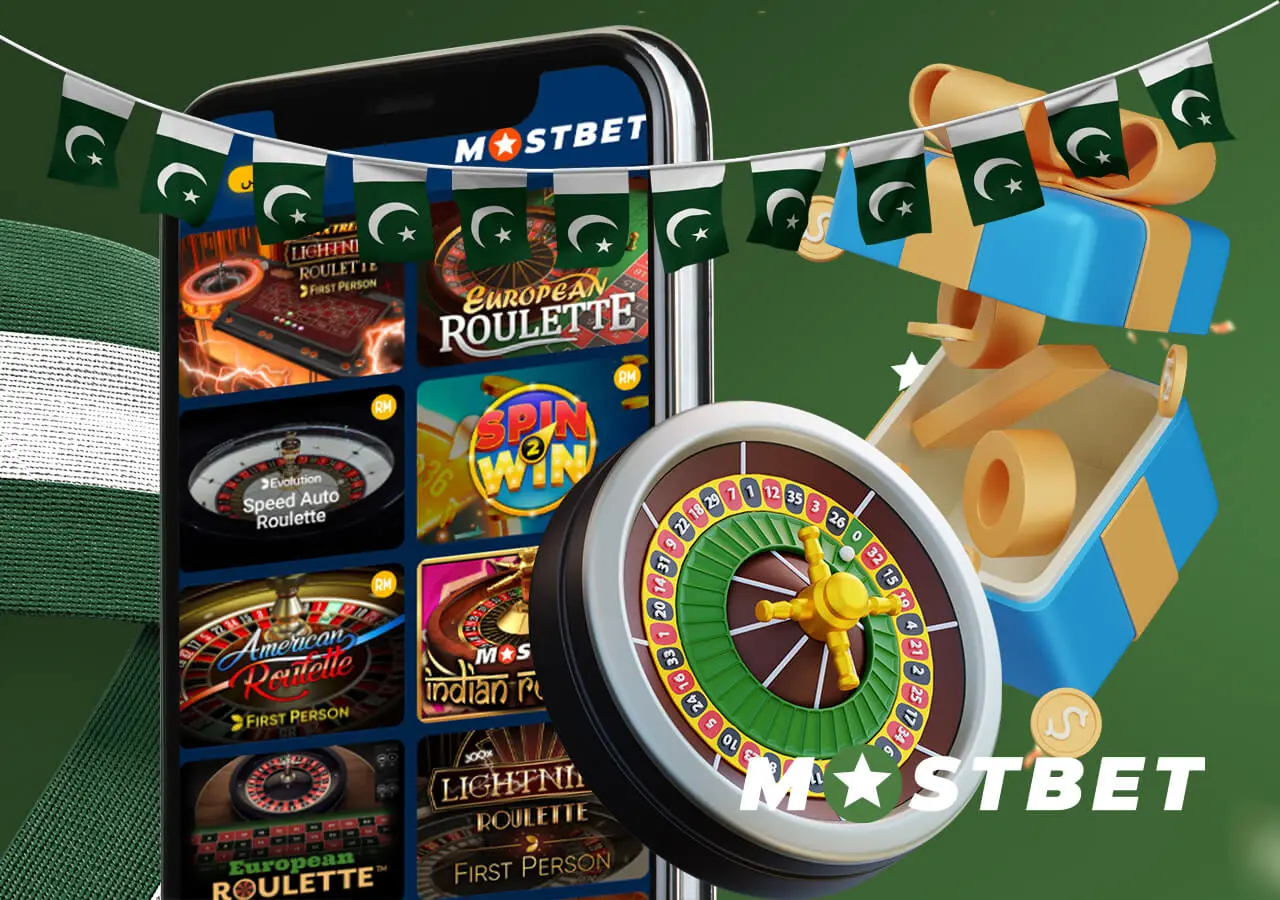 Great selection of casino games at Mostbet Pakistan