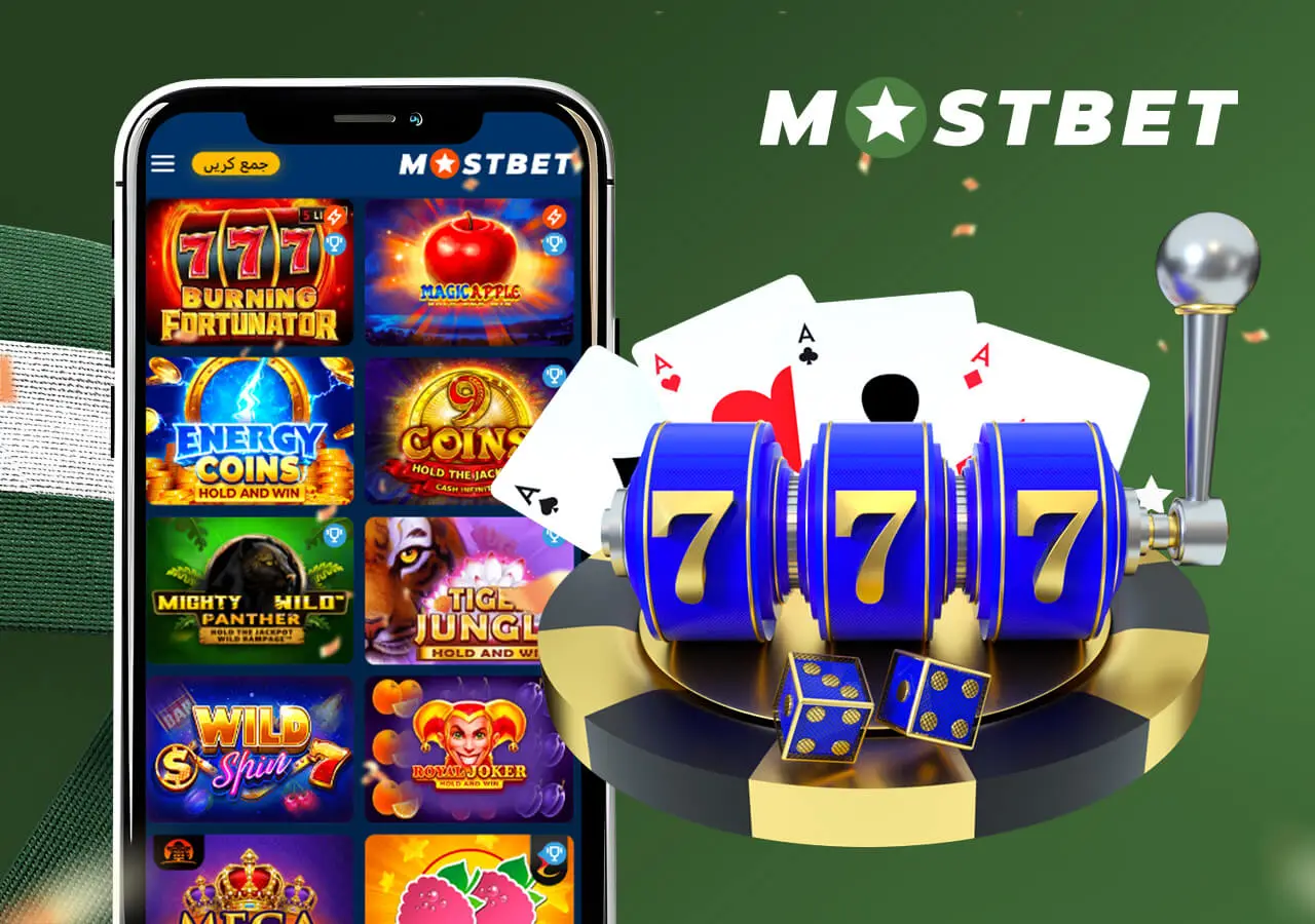 Large selection of slots in Casino at Mostbet Pakistan